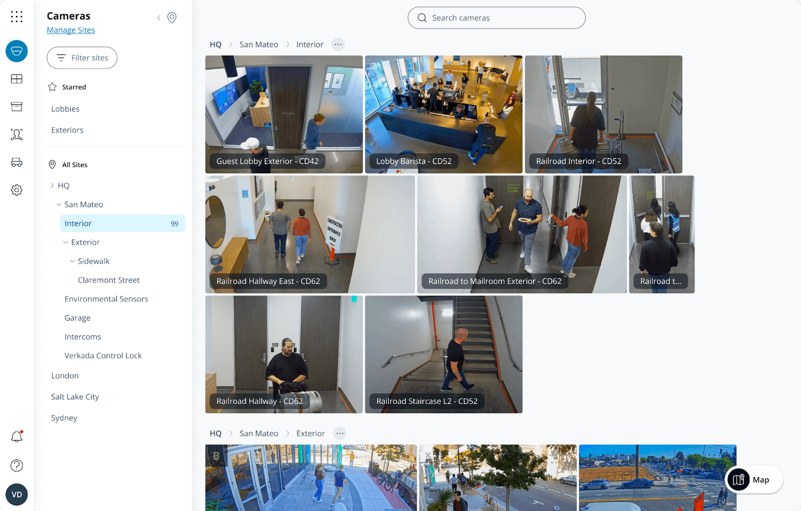 New cameras hompage