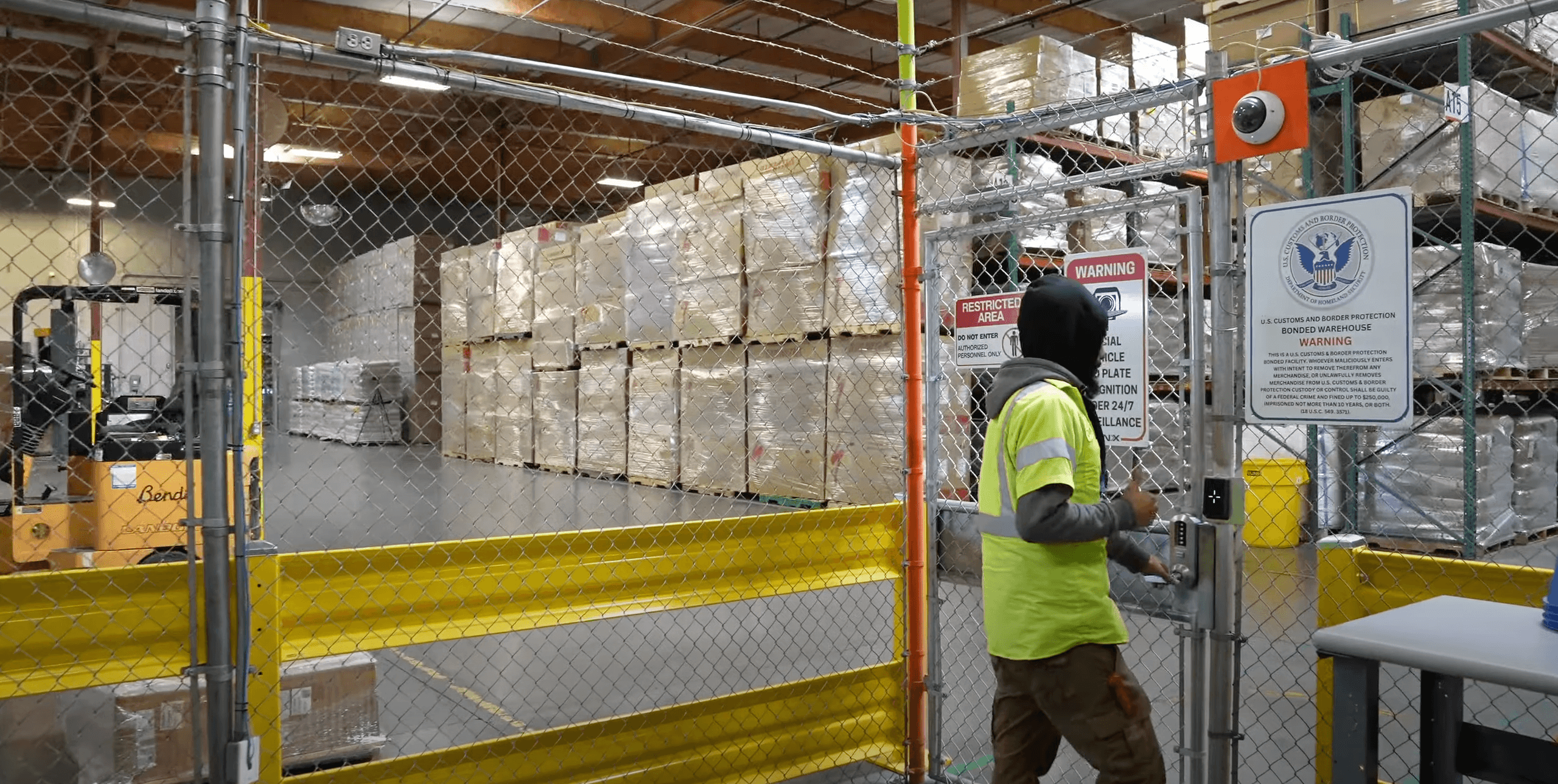 Access control cameras