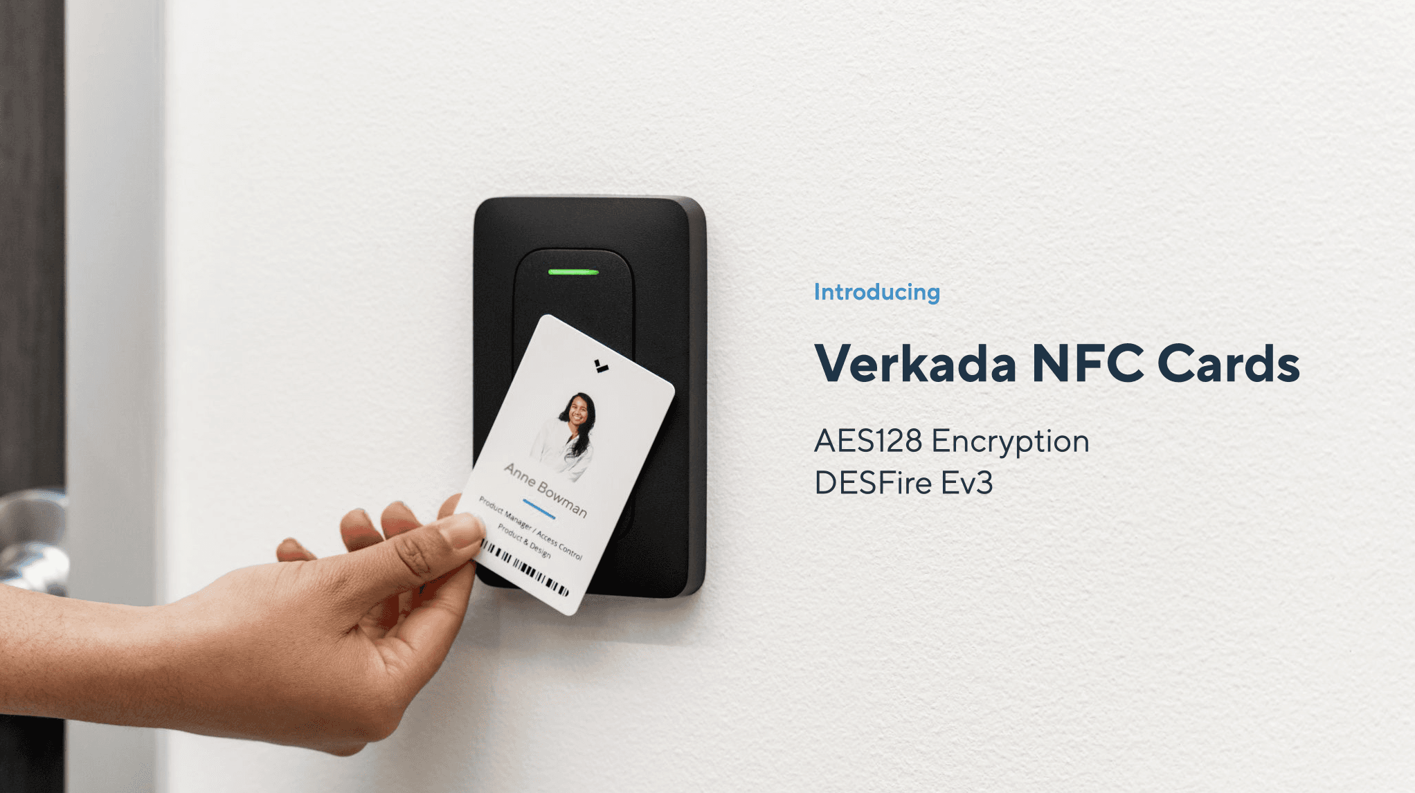 Verkada NFC cards hero